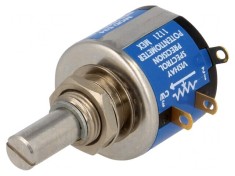 Potențiometru axial 200&Omega; 2W 6,35mm &plusmn;5% multitură