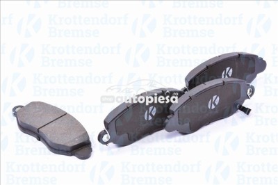 Set placute frana,frana disc FORD TRANSIT bus (FD, FB, FS, FZ, FC) (2000 - 2006) KROTTENDORF KRO1424 foto