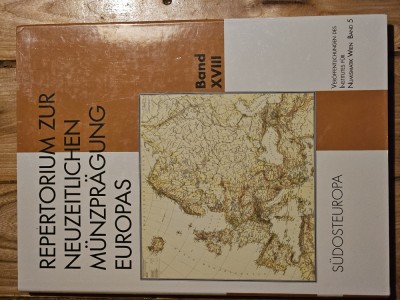 Repertorium zur Neuzeitlicheb Munzpragung Europas, vol XVIII. foto