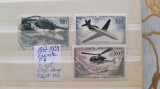 1957 France PA YT=35-37 c.set 3 val MH+ stamp., Nestampilat