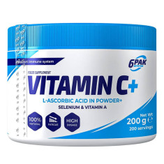 Vitamina C Plus pudra 200g foto