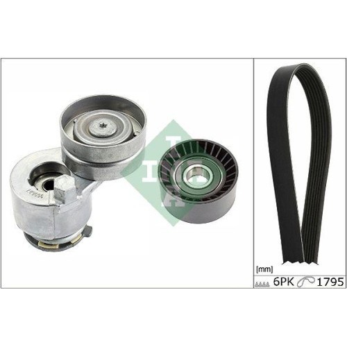 Set curea transmisie Mitsubishi Carisma (Da), Carisma Saloon (Da), Space Star Mpv (Dg A); Nissan Interstar Box (X70), Interstar Bus (X70), Primastar