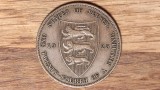 R08 Jersey - moneda de colectie foarte rara - 1 / 24 shilling 1923 - George V -bronz, Europa