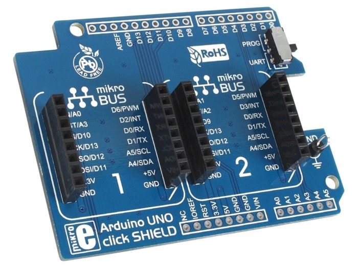Multiadaptor mikroBUS Dual Soclu
