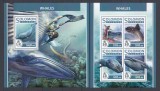 Solomon Islands - Fauna Marina - BALENE - BL + KB - MNH