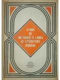 Alexandru Bojin (coord.) - Studii de metodica a limbii si literaturii romane (Editia: 1974)