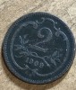 MNDSTR AUT24 Austro-Ungaria 2 hellar 1909, Europa