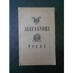V. ALECSANDRI - PROZA