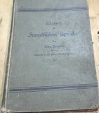 CRT10DE Carte veche Germana -Dr. Otto Boerner - Lehrbuch der franzosischen Sprache IV (Teubner 1904) - Manual vechi franceza