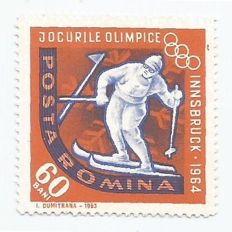 Romania, LP 571/1963,J.O. Innsbruck, eroare, MNH