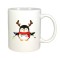 Cana alba personalizata Penguin Light, INOVATIX&reg;. 330 ml