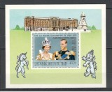 Ciad.1978 25 ani incoronarea Reginei Elisabeth II-Bl. supr. DC.45