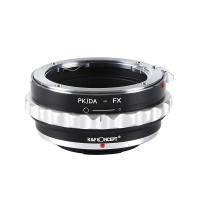 Adaptor montura K&amp;amp;F Concept PK/DA-FX de la Pentax K/M/A/FA/DA la Fuji X-Mount KF06.311 foto