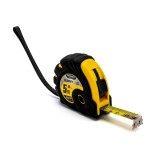 Ruleta cu banda metalica, cu blocare, cu magnet, Lumytools LT10125, 5 m