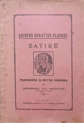 SATIRE-QUINTUS HORATIUS FLACCUS foto