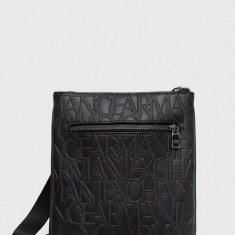 Armani Exchange borseta culoarea negru