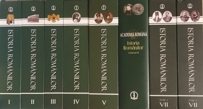 Istoria Romanilor, Academia Romana, Ed. Enciclopedica, vol. I-VII