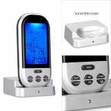 Cumpara ieftin Termometru digital cu sonda, citire instantanee, Wireless, ecran LCD