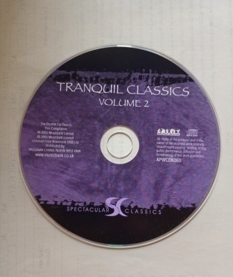 CD Tranquil Classics Vol 2 foto
