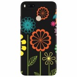 Husa silicon pentru Xiaomi Mi A1, Colorful Spring Birds Flowers Vectors