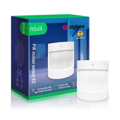 Senzor Smart de Miscare PIR NOUS E2, ZigBee foto