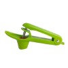 Dispozitiv de Scos Samburi, Cyrax, Manual, cu 1 Gaura, pentru Cirese/Masline, 20.5 x 3.8 x 13 cm, din ABS+Otel Inoxidabil, cu Maner, Verde