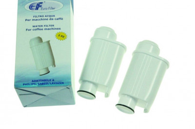 Set 2 filtre apa euro filter compatibile espressor saeco-lavazza incanto -primea touch foto