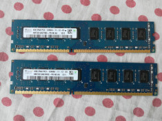 Kit Memorie Ram DDR3 Hynix 8 GB (2 X 4 GB) 1600Mhz. foto