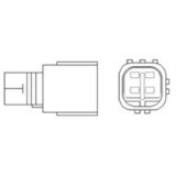 Sonda lambda Citroen C1 (Pm Pn) 06.05-09.14; Peugeot 107 (Pm Pn) 06.05-05.14; Toyota Aygo ( B1) 02.05-05.14, MAGNETI MARELLI