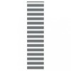 Jaluzea tip zebra gri &icirc;nchis lățime țesătură 60,9 cm poliester