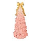 Cumpara ieftin Decoratiune Tort polirasina roz aurie &Oslash; 12x29 cm