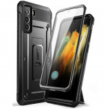 Cumpara ieftin Husa pentru Samsung Galaxy S21 FE 5G, Supcase Unicorn Beetle Pro, Black