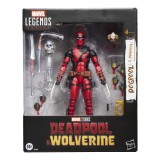 Marvel legends series deadpool si wolverine set figurina deadpool cu accesorii 15cm
