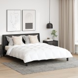 vidaXL Pilotă Altele cu pernă 3 pcs Alb 240 x 260 cm Jos