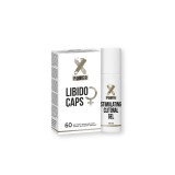 Cumpara ieftin Pachet pentru femei: Capsule XPower Libido Caps, 60 buc + Gel XPower Stimulating Clitorial Gel, 60 ml