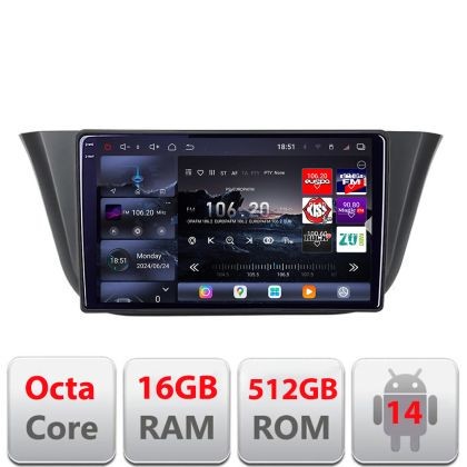 Navigatie Iveco Daily intre anii 2019- Android radio gps internet 8 core QLED 2K 16+512 360 Ram Edotec CarStore Technology