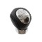 Nuca schimbator de viteze, MODECAR, Pentru Mazda MPV 99-06, 12mm, Negru/Argintiu
