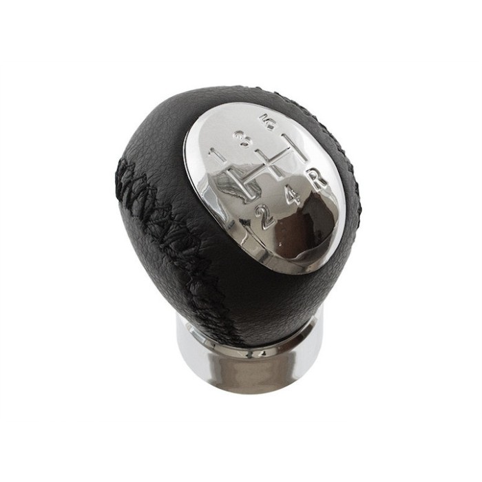 Nuca schimbator de viteze, MODECAR, Pentru Mazda MPV 99-06, 12mm, Negru/Argintiu