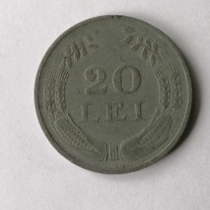 20 lei 1942 .Romania zinc