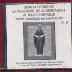 "Sfânta Liturghie a Praznicului Sf Acoperământ" - Protopsalt L. Iacob - CD audio
