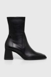 Vagabond Shoemakers botine HEDDA femei, culoarea negru, cu toc drept, 5602.302.20