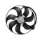 Ventilator radiator GMV Audi A3 (8l1), Tt (8n3); Seat Leon (1m1), Toledo 2 (1m2); Skoda Fabia 1 (6y2), Octavia 1 (1u2); Vw Bora (1j2), Golf 4 (1j1),