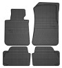 Covorase Cauciuc BMW E87 (2004-2011) Negre, Set 4 Buc. Dedicate, Protectie Interior Auto, Antiderapante