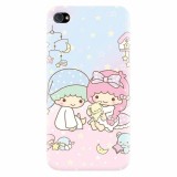 Husa silicon pentru Apple Iphone 4 / 4S, Little Twins