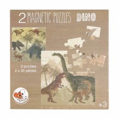 Puzzle magnetic, Dino, Egmont Toys foto