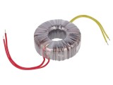 Transformator toroidal 80VA 230V 12V 6.66A cu cabluri