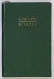 POEZII de GEORGE BACOVIA , prefata de EUGEN JEBELEANU , 1956