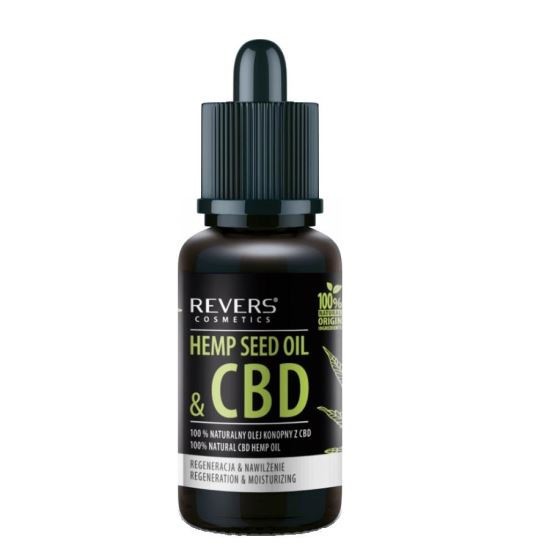 Ulei CBD, pentru par si corp, Revers, cu pipeta, 15 ml