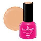 Cumpara ieftin Oja Semipermanenta Glamour Gel SensoPRO Milano 8ml, Caramel Jump #17