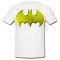Tricou &quot; Batman yellow logo &quot;